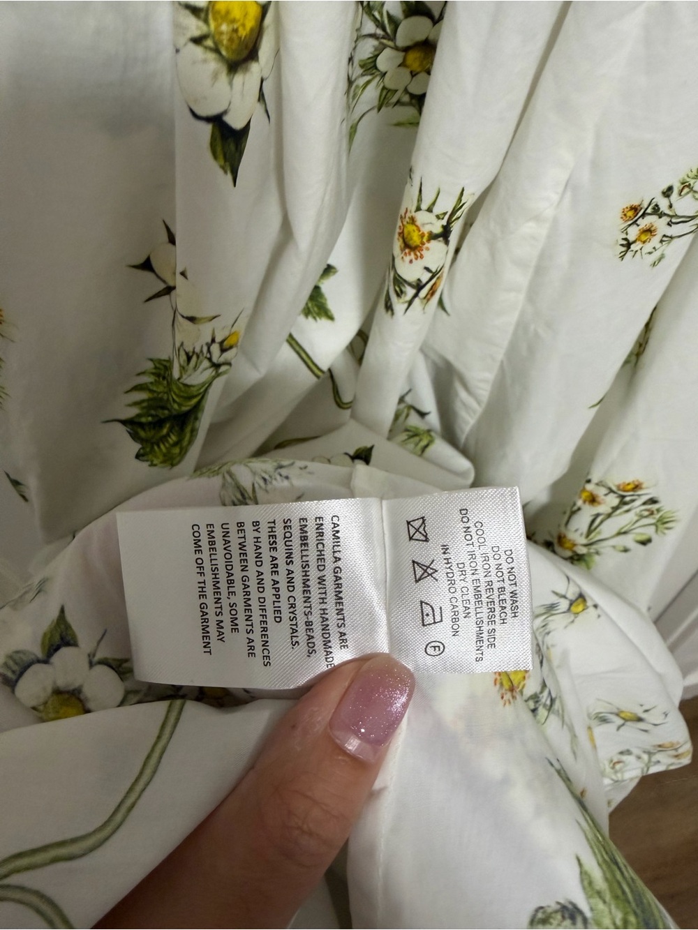 Camilla Botanical Utopia Ruffle Hem Halter Dress - S - NWT - Picture 14 of 14